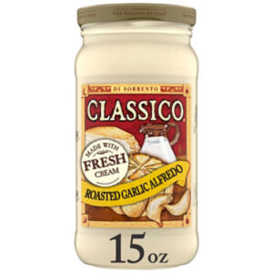 Classico Roasted Garlic Alfredo Pasta Sauce - 15 Oz