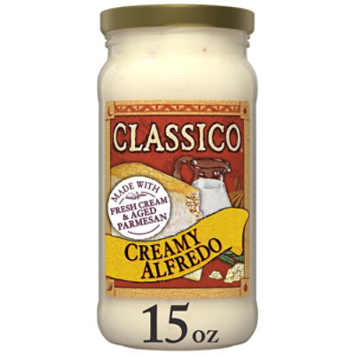 Classico Creamy Alfredo Pasta Sauce - 15 Oz