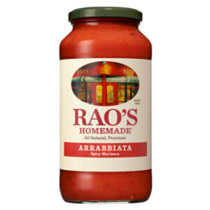 Raos Homemade Sauce Arrabbiata Hot Jar - 24 Oz