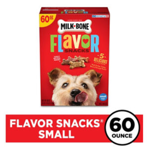 Milk-Bone Flavor Snacks Dog Snacks For All Sizes Small 5 Meaty Flavors Box - 60 Oz