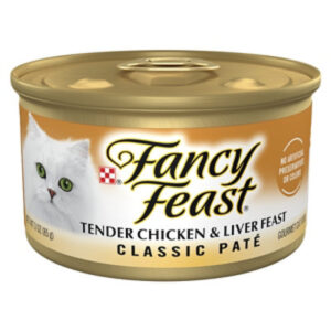 Purina Fancy Feast Liver and Chicken Cat Wet Food - 3 Oz