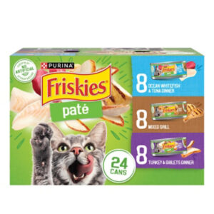 Friskies Pate Wet Cat Food Pack - 24-5.5 Oz