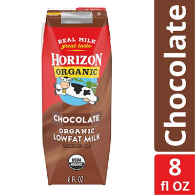 Horizon Organic Shelf-Stable 1% Lowfat Chocolate Milk Box - 8 Fl. Oz.