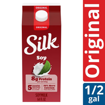Silk Original Soy Milk - 64 Fl. Oz.