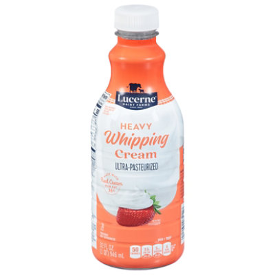 Lucerne Heavy Whipping Cream - 32 Fl. Oz. (packing may vary)