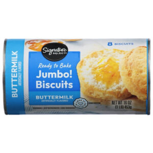 Signature SELECT Biscuits Buttermilk Jumbo 8 Count - 16 Oz