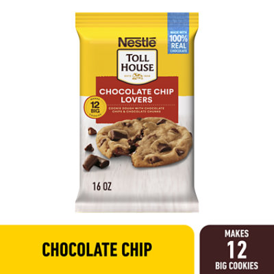 Nestle Toll House Chocolate Chip Lovers Cookie Dough - 16 Oz