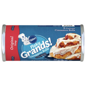Pillsbury Grands! Cinnamon Rolls Big Flaky Supreme With Icing 5 Count - 17.5 Oz