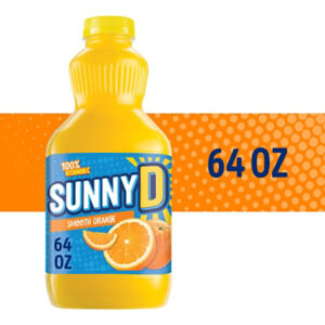 SUNNYD Smooth Orange Juice Drink Bottle - 0.5 Gallon