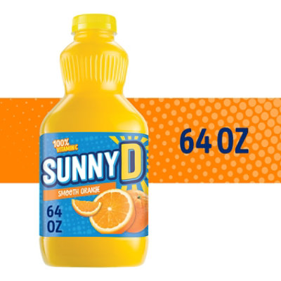 SUNNYD Smooth Orange Juice Drink Bottle - 0.5 Gallon