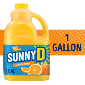 SunnyD Smooth Orange Juice Drink Bottle - 1 Gallon