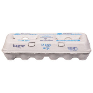 Lucerne Farms Eggs Large - 12 Count (Packaging may vary)