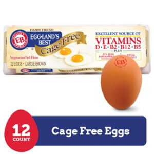 Eggland's Best Cage Free Large Brown Eggs - 12 Count