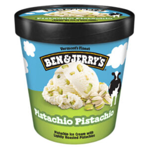 Ben & Jerry's Pistachio Ice Cream Pint - 16 Oz