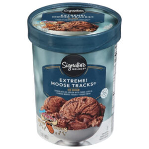 Signature SELECT Extreme Moosetracks Ice Cream - 1.50 Quart