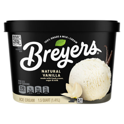 Breyers Classics Natural Vanilla Ice Cream - 48 Oz