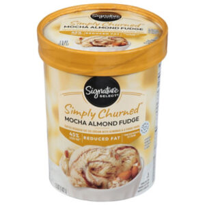 Signature SELECT Mocha Almond Fudge Light Ice Cream - 1.50 Quart