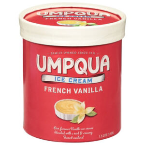 Umpqua Ice Cream French Vanilla - 1.5 Quart