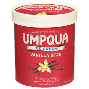 Umpqua Ice Cream Vanilla Bean - 1.5 Quart