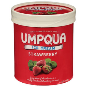 Umpqua Ice Cream Strawberry - 1.5 Quart
