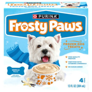 Purina Frosty Paws Dog Treat Original Flavor 4 Count Box - 13 Fl. Oz.