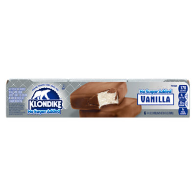 Klondike Original No Sugar Added Dessert Bar Frozen Dairy Dessert Bars - 4 Fl. Oz.