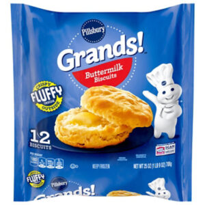 Pillsbury Grands! Frozen Biscuits Buttermilk 12 Count - 25 Oz