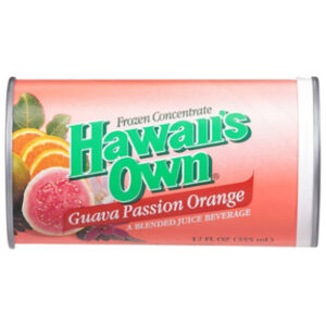 Hawaiis Own Juice Frozen Concentrate Guava Passion Orange - 12 Fl. Oz.