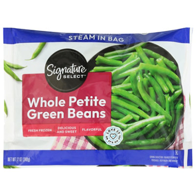 Signature SELECT Beans Green Steam In Bag - 12 Oz