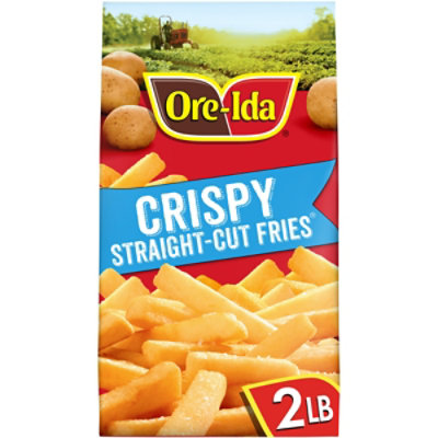 Ore-Ida Crispy Straight-Cut Fries French Fried Potatoes - 32 Oz