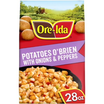 Ore-Ida Potatoes O'Brien with Onions & Peppers Frozen Potatoes - 28 Oz