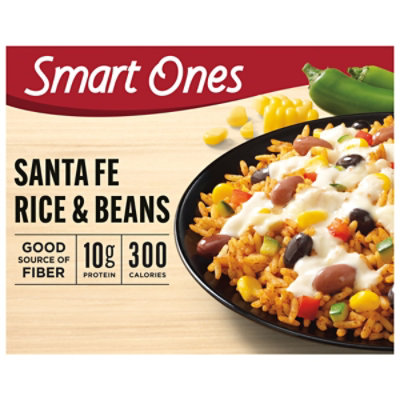 Smart Ones Santa Fe Rice & Beans Frozen Meal - 9 Oz