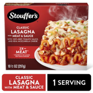 Stouffer's Lasagna With Meat And Sauce Frozen Meal - 10.5 Oz