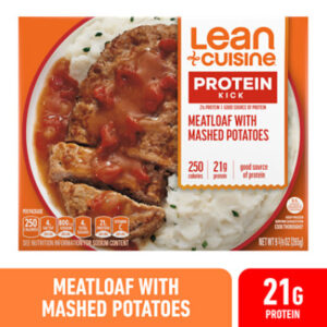 LEAN CUISINE Protein Kick Meatloaf with Mashed Potatoes Frozen Entree box - 9.375 Oz
