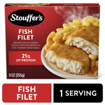 Stouffer's Fish Filet Frozen Meal - 9 Oz