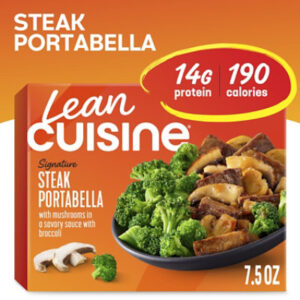 LEAN CUISINE Protein Kick Steak Portabella Frozen Entree Box - 7.5 Oz
