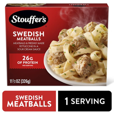 Stouffer's Swedish Meatballs Frozen Meal - 11.5 Oz