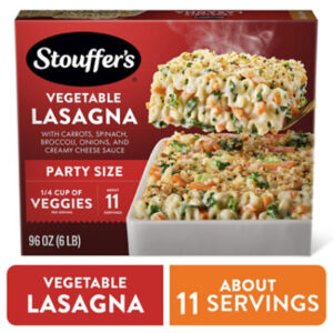 Stouffer's Party Size Veggie Lovers Lasagna Frozen Meal - 96 Oz