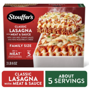 Stouffer's Lasagna With Meat And Sauce Family Size Frozen Meal - 38 Oz