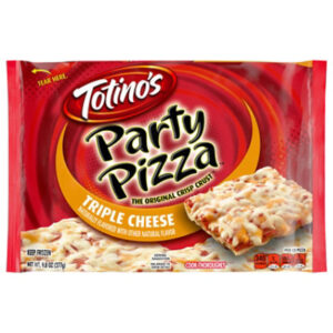 Totinos Party Pizza Three Cheese Frozen - 9.8 Oz