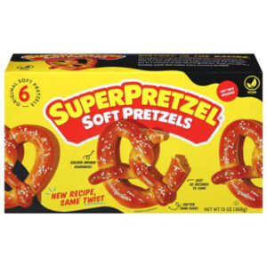 SuperPretzel Soft Pretzels Fully Baked Original - 13 Oz