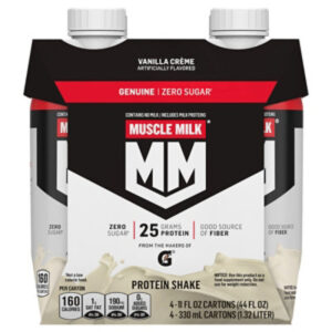 Muscle Milk Vanilla Creme Dietary Supplement Protein Shake - 4-11 Fl. Oz.
