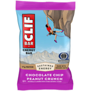 CLIF Energy Bar Chocolate Chip Peanut Crunch - 2.4 Oz