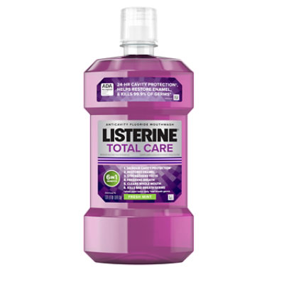 LISTERINE Total Care Mouthwash Anticavity Fresh Mint - 1 Liter