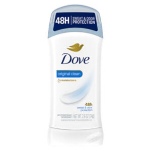Dove Invisible Solid Original Clean Antiperspirant Deodorant Stick - 2.6 Oz