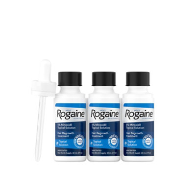 Rogaine Mens Extra Strength Unscented Hair Growth Treatment - 3-2 Oz