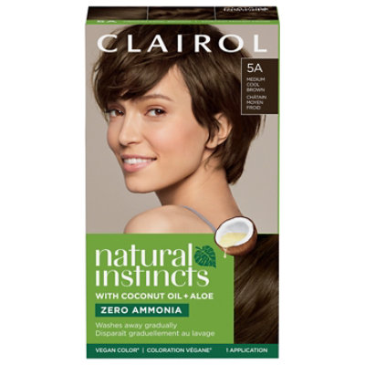 CLAIROL Natural Instincts Hair Color Non-Permanent Medium Clove Cool Brown 24 - Each