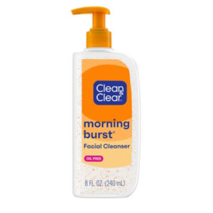 Clean & Clear Morning Burst Cleanser Oil Free with Bursting Beads - 8 Fl. Oz.