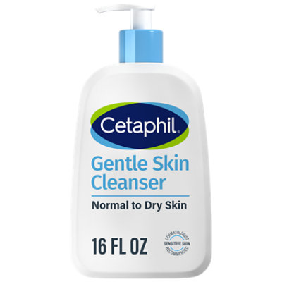 Cetaphil Gentle Skin Cleanser Dry to Normal Sensitive Skin - 16 Fl. Oz.