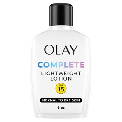 Olay Complete Lotion Moisturizer with SPF 15 Normal - 6 Fl. Oz.